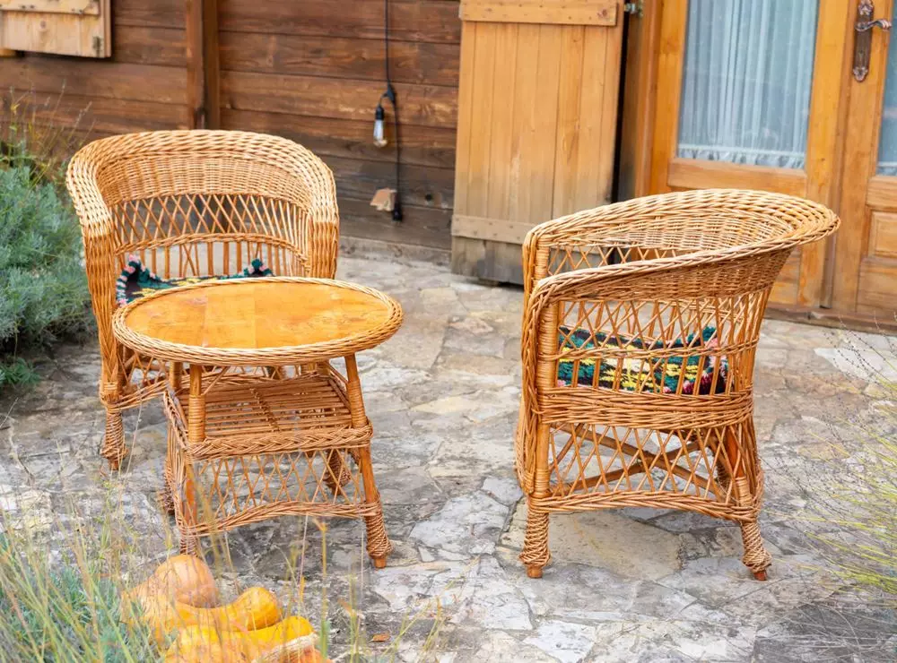 Meble ogrodowe z wikliny - Sklep Cudowny Świat Wikliny