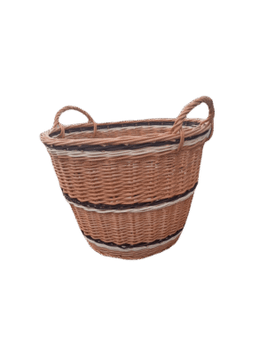 Kosz gospodarczy z wikliny 55 cm x 38 cm x 38 cm