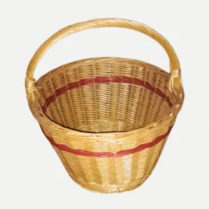 Kosz Gospodarczy z Wikliny - z dekoracją