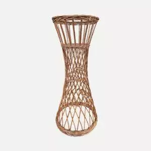Kwietnik z wikliny o wysokości 85 cm