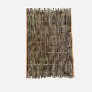 Płot z wikliny, rama cięta 100cm wysokości i 90cm szerokości