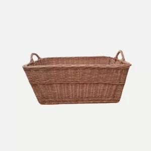 Wanna na bieliznę z wikliny 55 cm × 34 cm × 22 cm