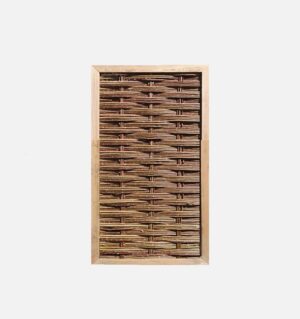 Płot z wikliny, rama frezowana 60cm szerokości i wysokości 100cm